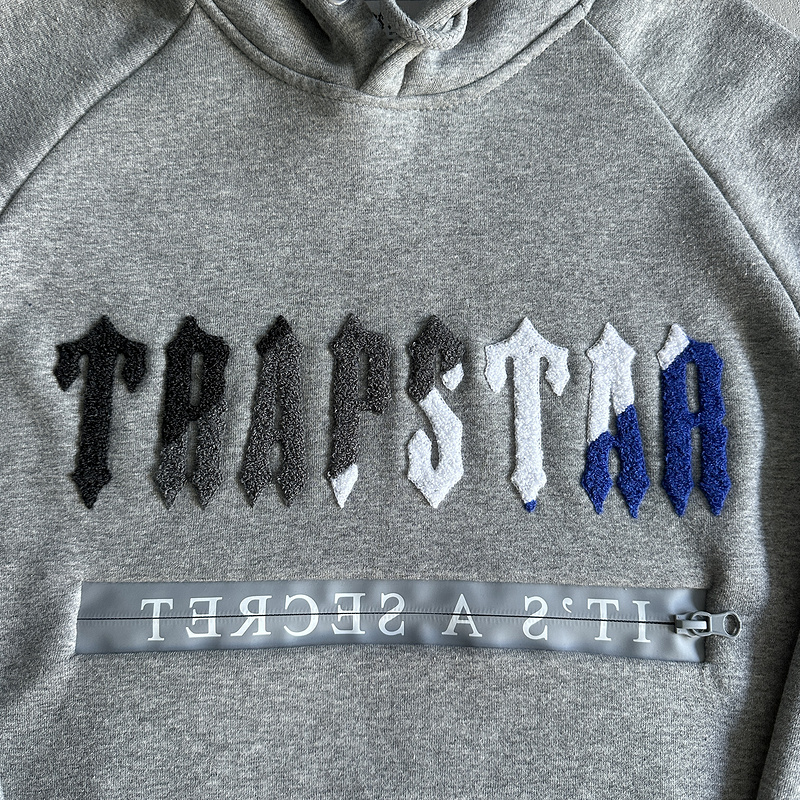 245¥ chenille decdoded 2.0 hoodie tracksuit-grey/blue | Yupoo - Image 8