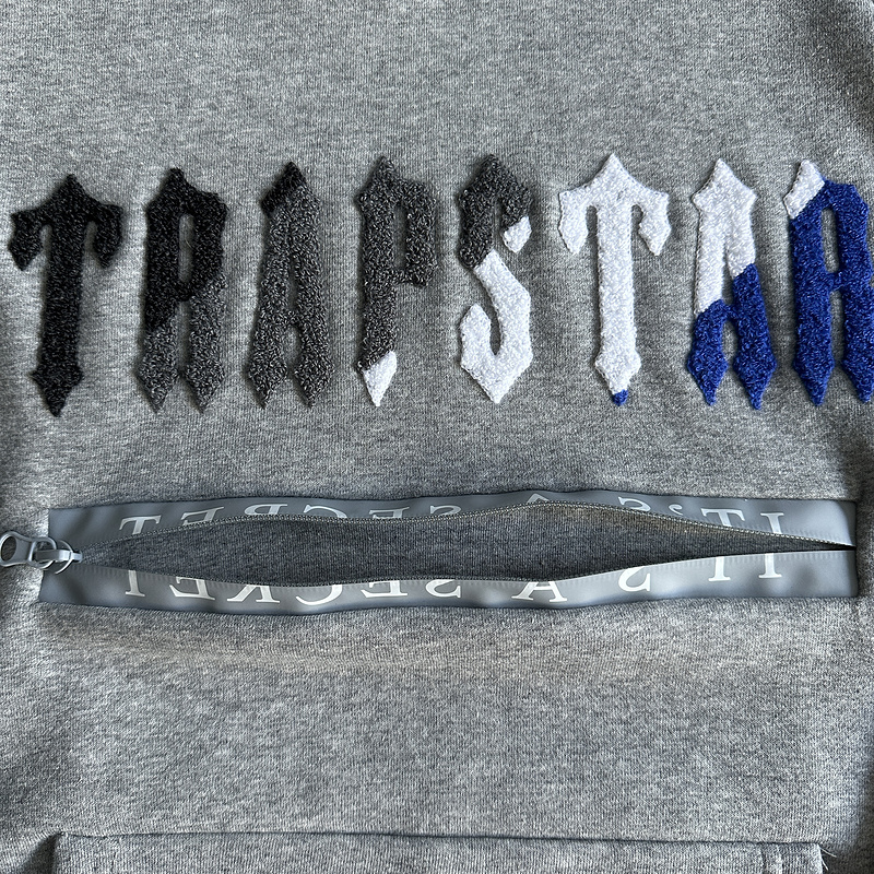 245¥ chenille decdoded 2.0 hoodie tracksuit-grey/blue | Yupoo - Image 9