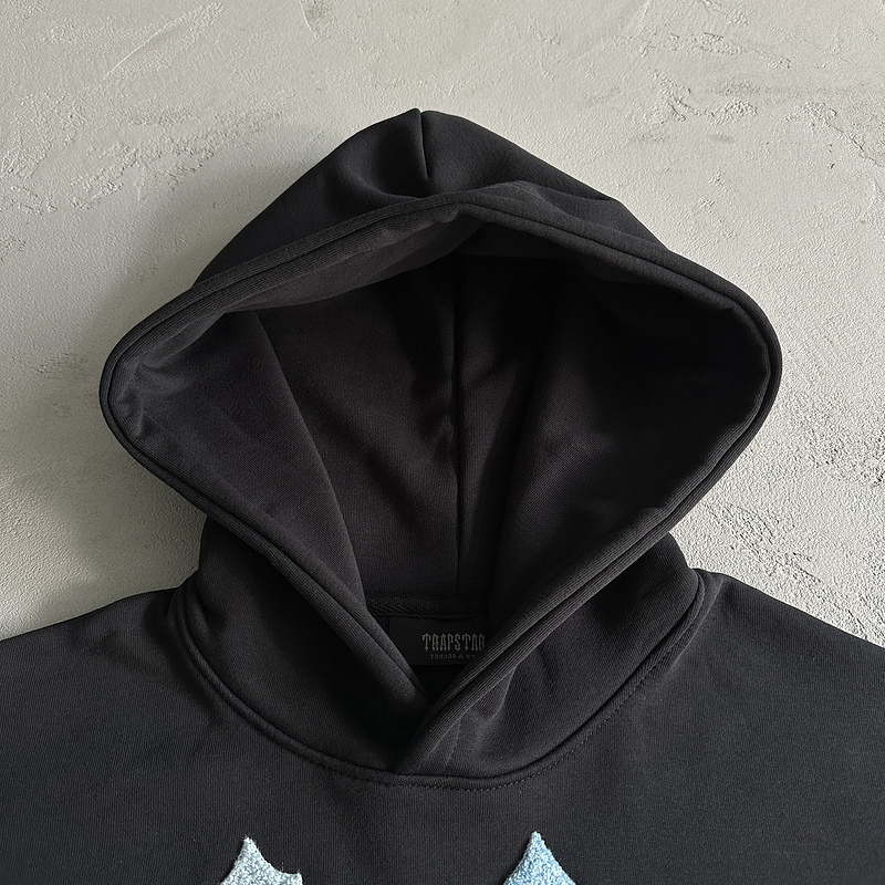 122¥ irongate aech chenille hoodie-black/gradient blue | Yupoo - Image 10
