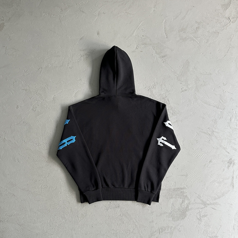122¥ irongate aech chenille hoodie-black/gradient blue | Yupoo - Image 16