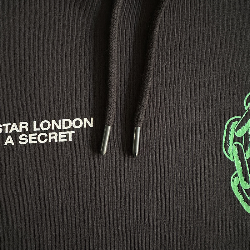 122¥ chain script hoodie-green black | Yupoo - Image 9