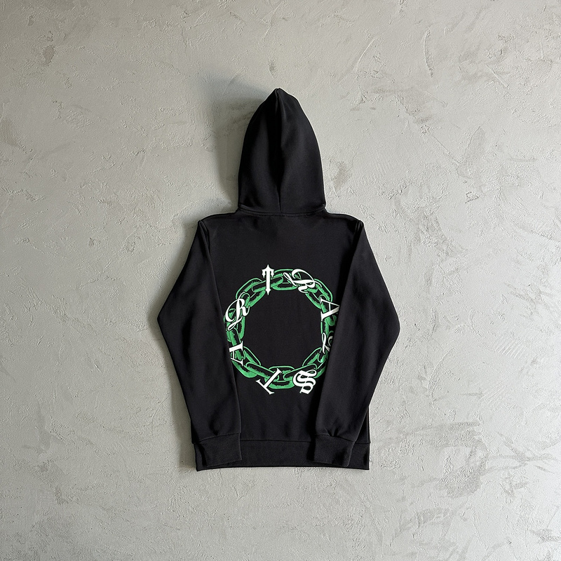 122¥ chain script hoodie-green black | Yupoo - Image 18