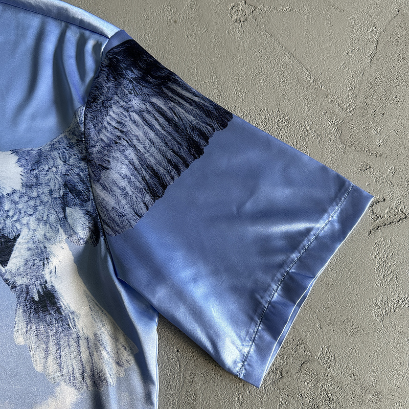 137¥ Eagle Shirt Set-bule white | Yupoo - Image 13