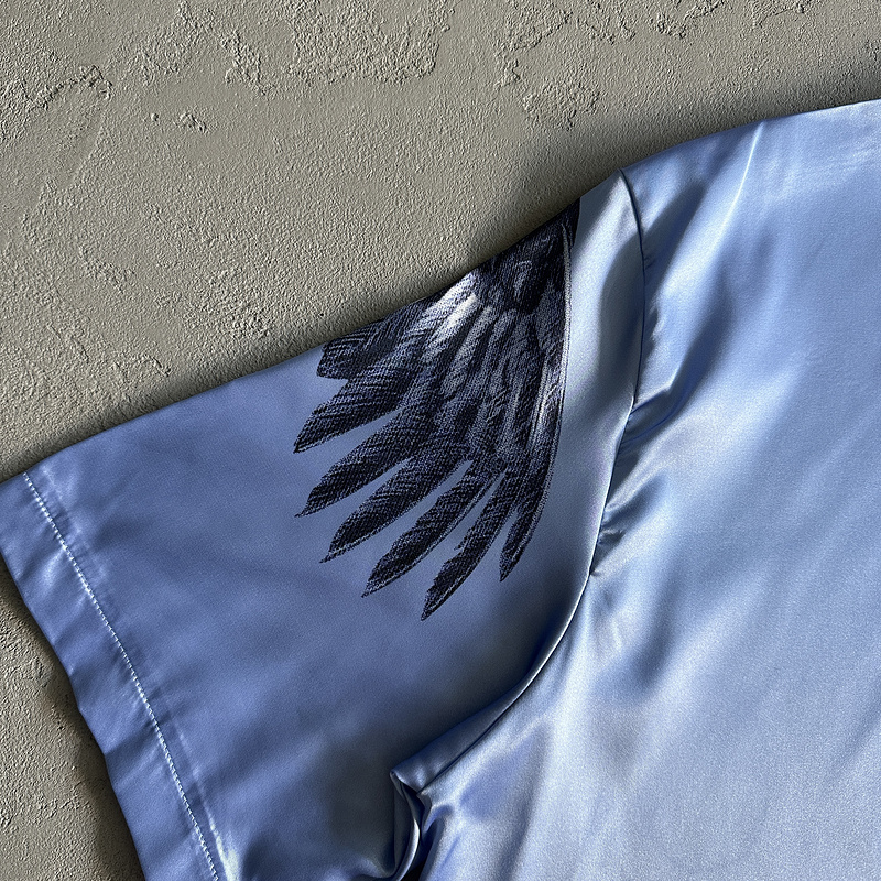 137¥ Eagle Shirt Set-bule white | Yupoo - Image 18