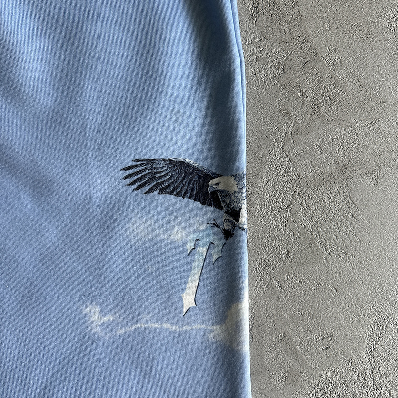 137¥ Eagle Shirt Set-bule white | Yupoo - Image 20