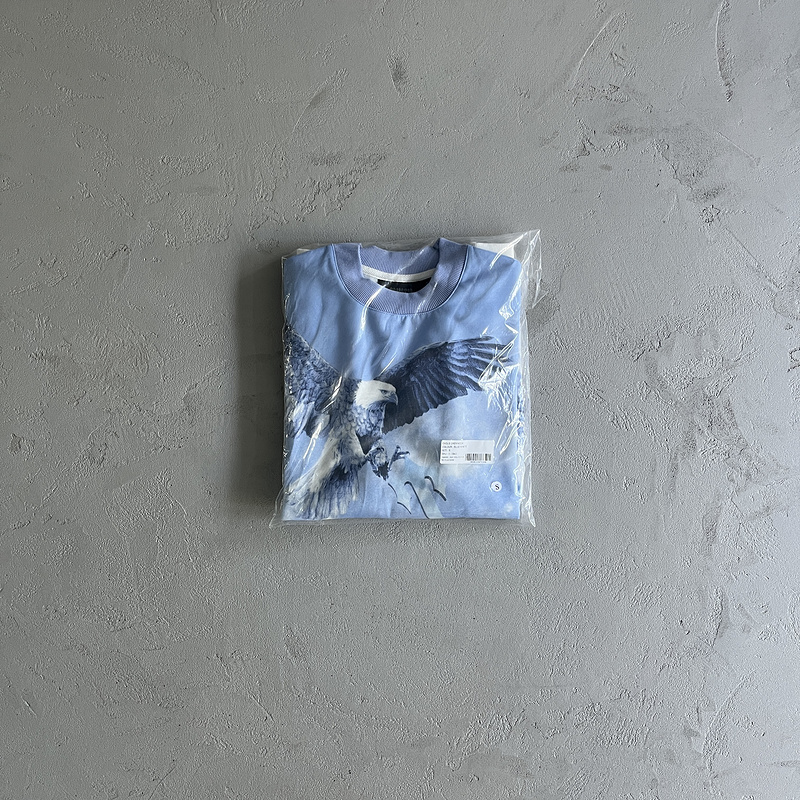 111¥ eagle crewneck-blue white | Yupoo - Image 4
