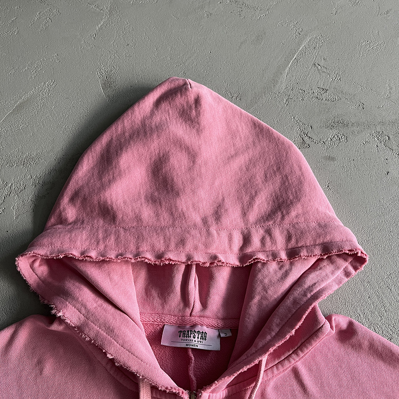 231¥ women's irongate cropped batwing zip hooide-washed pink | Yupoo - Image 9