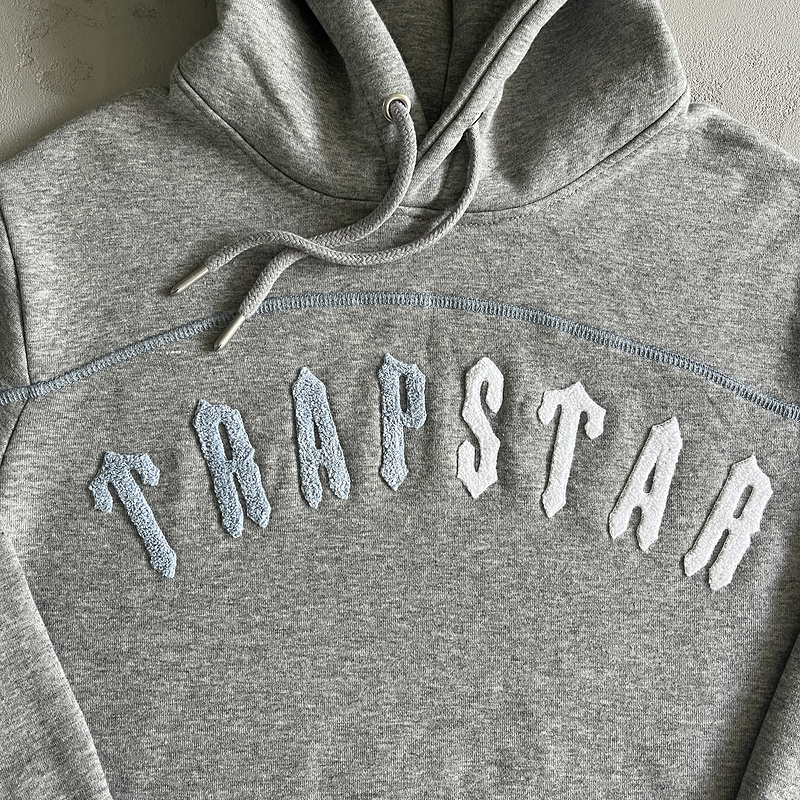 266¥ IRONGATE CHENILLE AECH HOODIE TRACKSUIT-GREY/BLUE/WHITE | Yupoo - Image 10