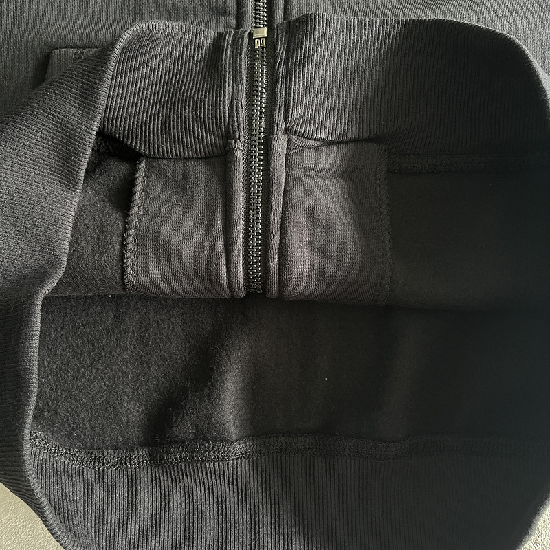 266¥ SCRIP ZIP-THOUGH HOODIE TRACKSUIT-BLACK	/ZINFANDEL | Yupoo - Image 16