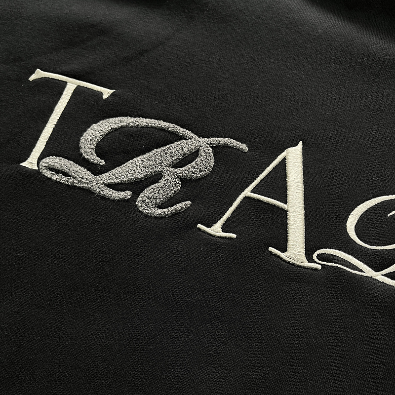 266¥ SCRIP ZIP THROUGH TRACKSUIT-BLACK WASHED | Yupoo - Image 10