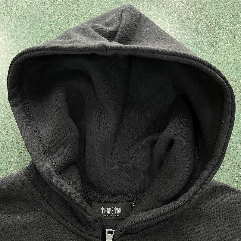 266¥ SCRIP ZIP THROUGH TRACKSUIT-BLACK WASHED | Yupoo - Image 15