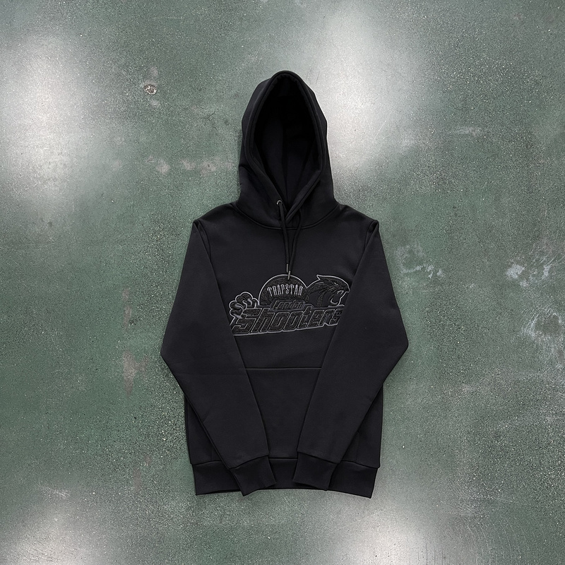 266¥ SHOOTERS HOODIE TRACKSUIT BLACKOUT EDITION-BLACK/BLACK | Yupoo - Image 7