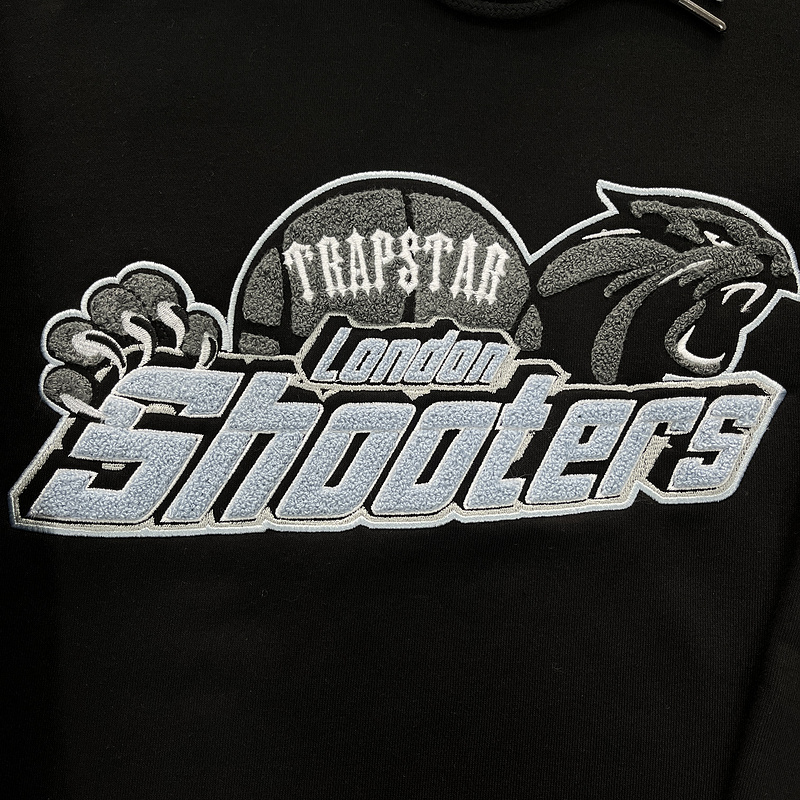 266¥  Shooters Hooded Tracksuit-BLACK-SKYBLUE | Yupoo - Image 11