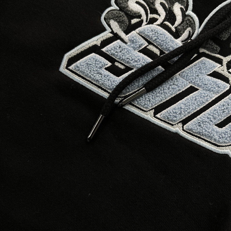 266¥  Shooters Hooded Tracksuit-BLACK-SKYBLUE | Yupoo - Image 13