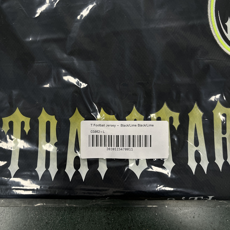 84¥  T football jersey-Black-Lime | Yupoo - Image 4