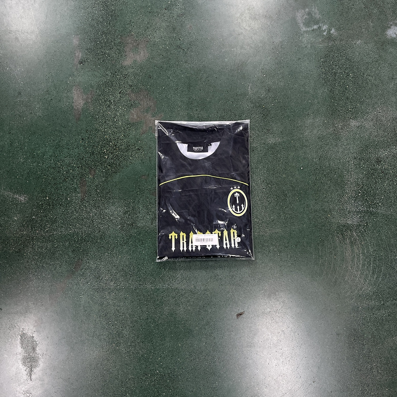 84¥  T football jersey-Black-Lime | Yupoo - Image 5
