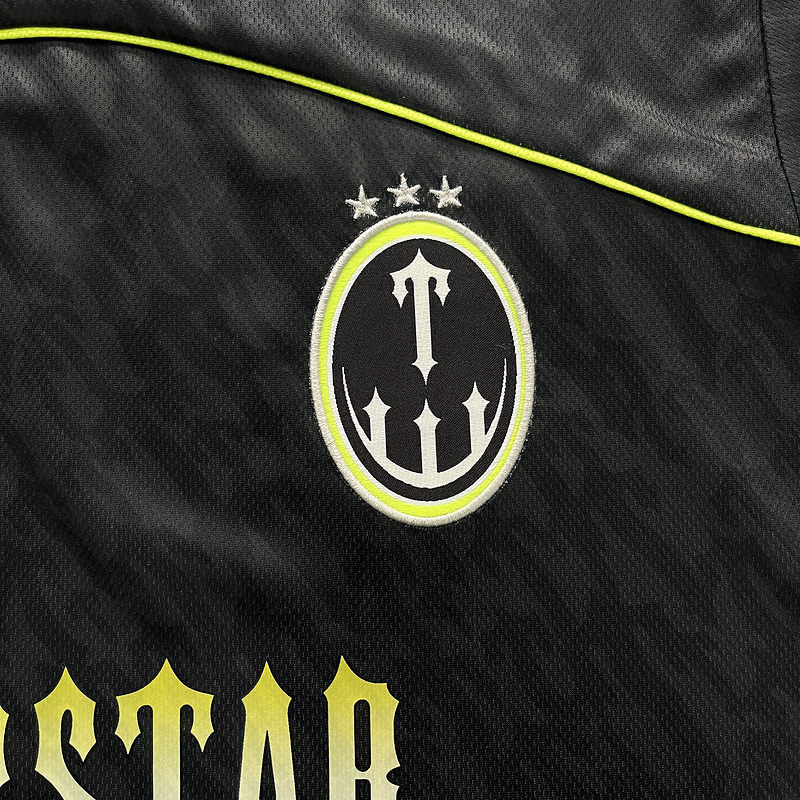 84¥  T football jersey-Black-Lime | Yupoo - Image 7