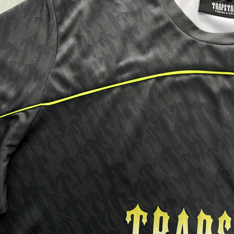 84¥  T football jersey-Black-Lime | Yupoo - Image 10