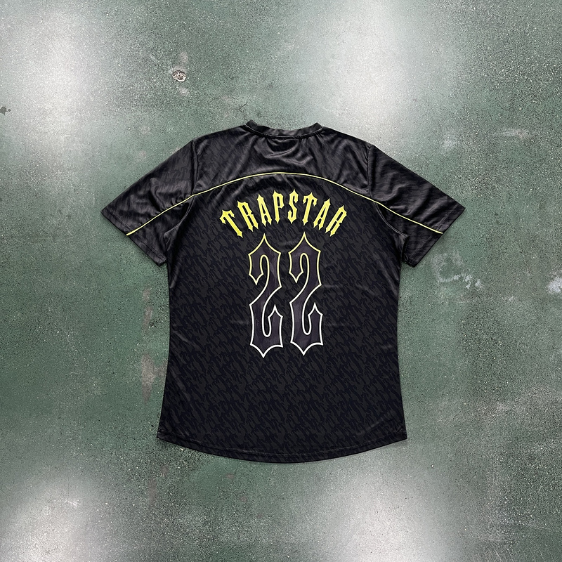 84¥  T football jersey-Black-Lime | Yupoo - Image 14