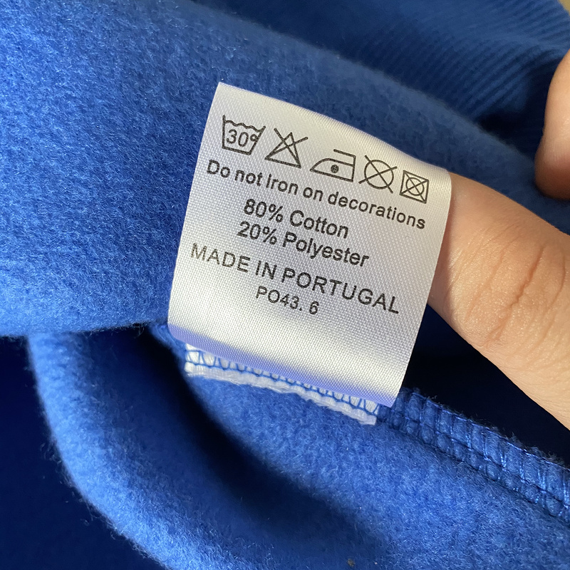 252 ¥ CHENILLE DECODED HOODED TRACKSUIT - DAZZLING BLUE/WHITE | Yupoo - Image 10