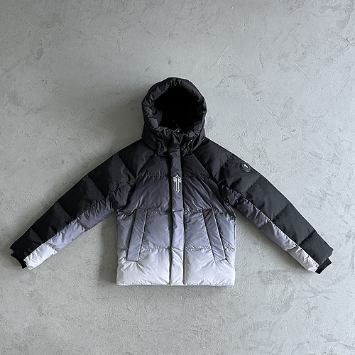 293¥ decoded arch puffer-black gradient