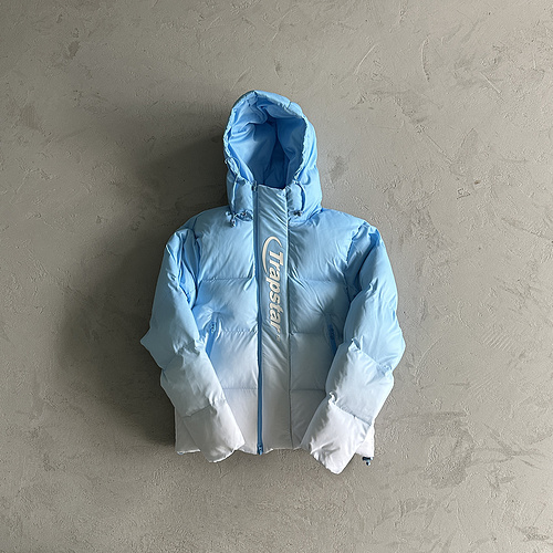 279¥ Decoded 2.0 Hooded Puffer Cashmere Blue Gradient Jacket