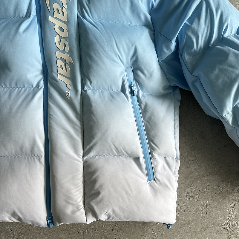 279¥ Decoded 2.0 Hooded Puffer Cashmere Blue Gradient Jacket | Yupoo - Image 8