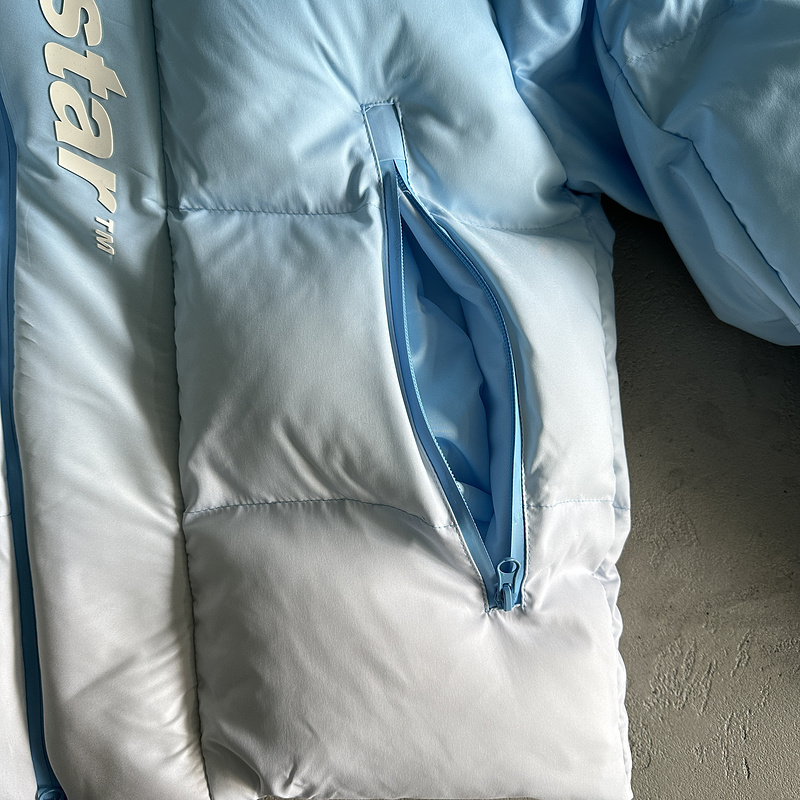 279¥ Decoded 2.0 Hooded Puffer Cashmere Blue Gradient Jacket | Yupoo - Image 11