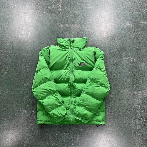 272¥  HYPERDRIVE PUFFER JACKET - GREEN/BLACK GREEN 