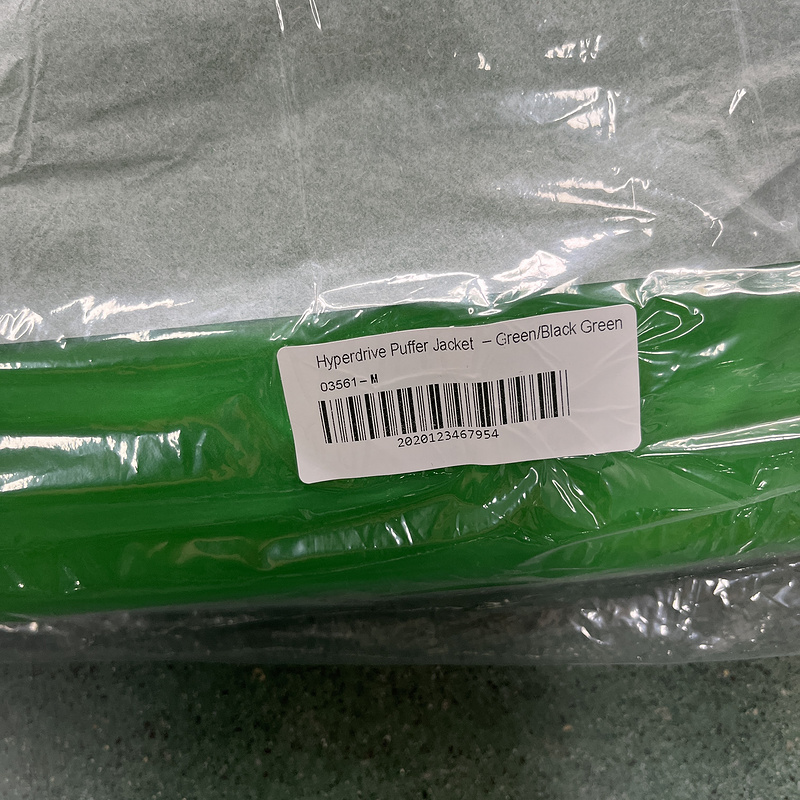272¥  HYPERDRIVE PUFFER JACKET - GREEN/BLACK GREEN | Yupoo - Image 5