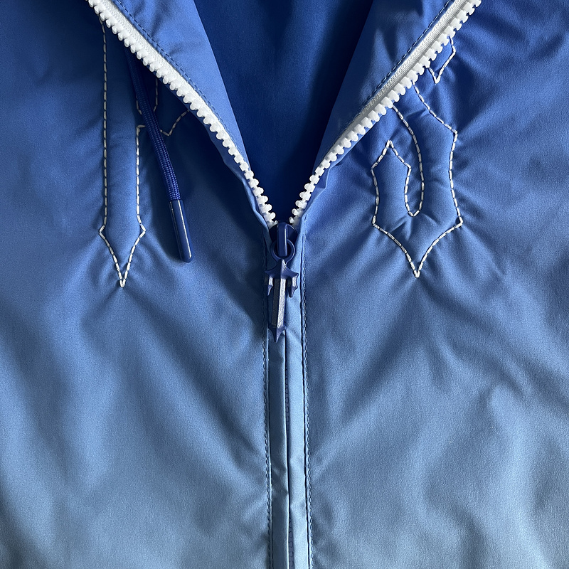 174¥ outline arch windbreaker-sky blue gradient | Yupoo - Image 12