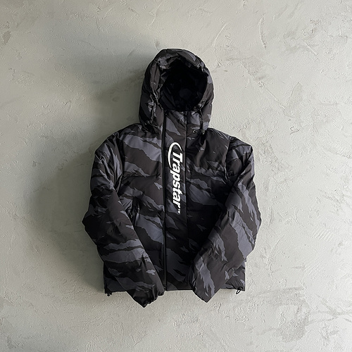 279¥ hyperdrive technical puffer-black tiger camo 