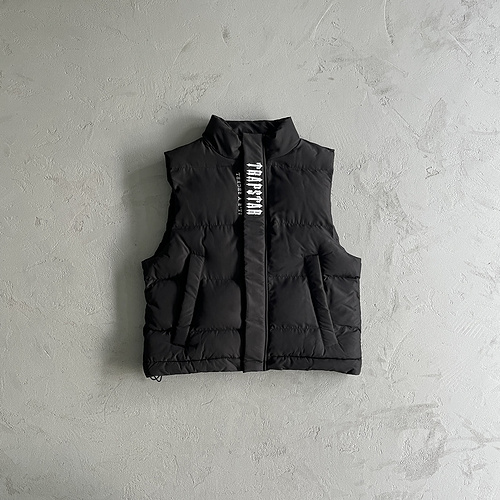 199¥ decoded gilet-black/white 
