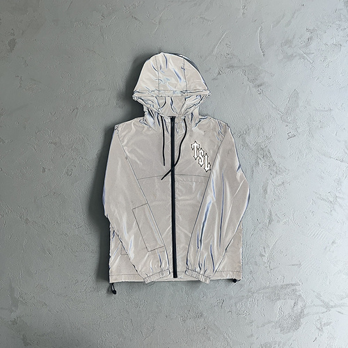 182¥ shooters windbreaker-black/reflective 
