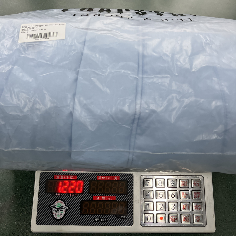 293¥ DECODED HOODED PUFFER 2.0 JACKET - ICE BLUE | Yupoo - Image 3