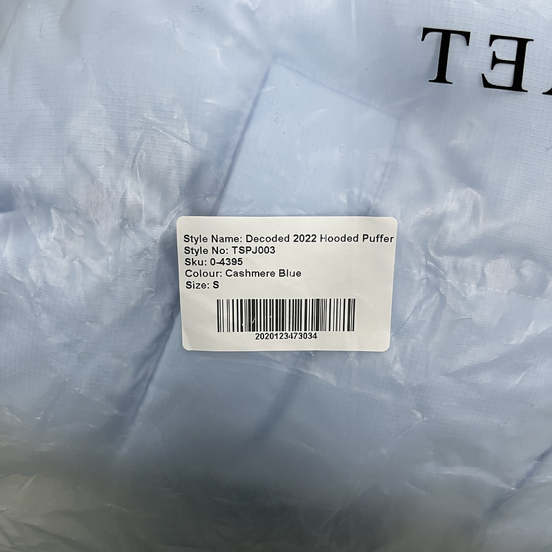 293¥ DECODED HOODED PUFFER 2.0 JACKET - ICE BLUE | Yupoo - Image 5