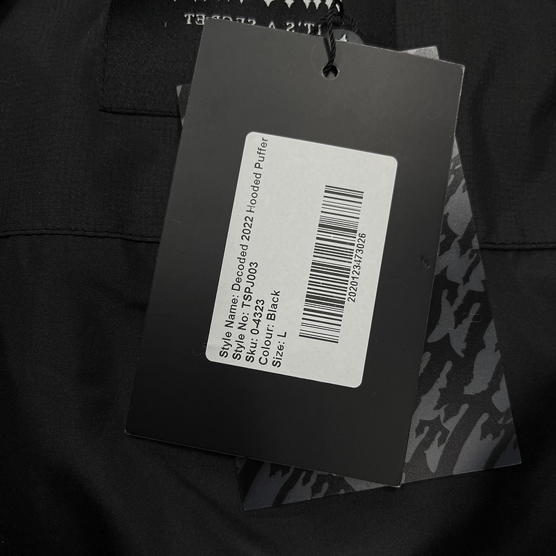 293¥ DECODED HOODED PUFFER 2.0 JACKET - BLACK | Yupoo - Image 14