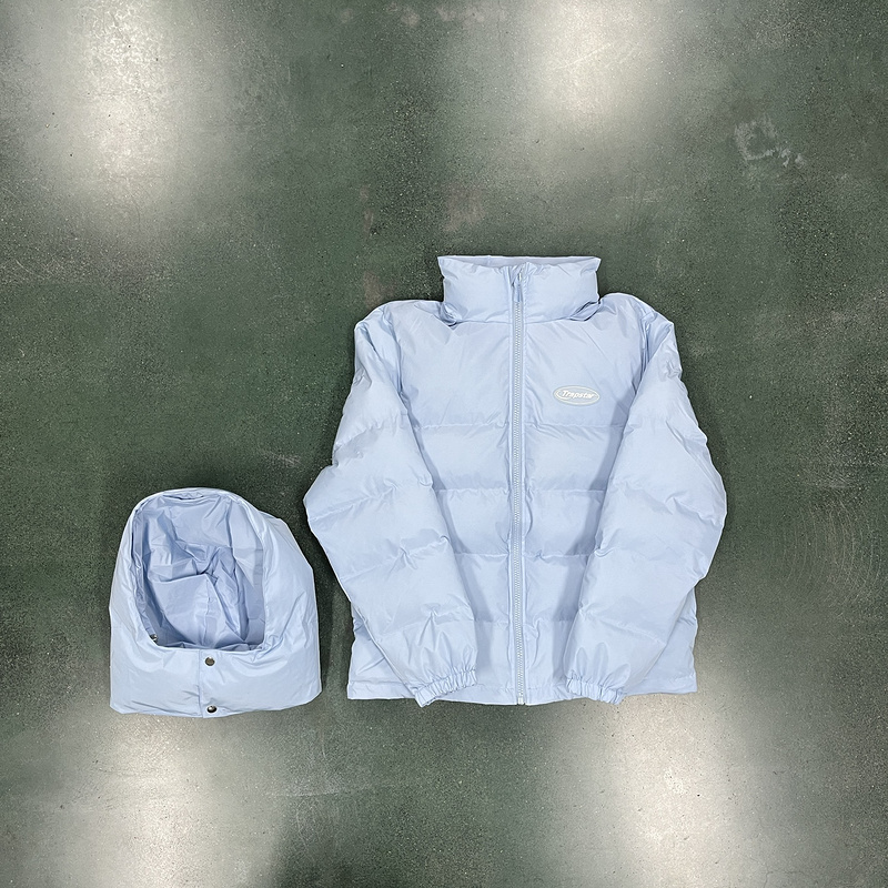 293¥ ICE BLUE HYPERDRIVE DETACHABLE HOOD PUFFER JACKET | Yupoo - Image 6