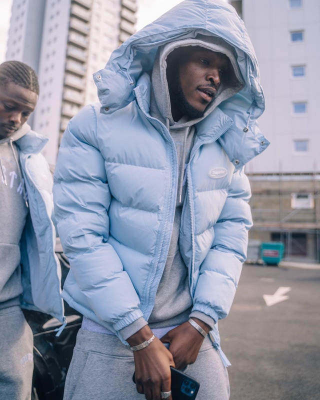 293¥ ICE BLUE HYPERDRIVE DETACHABLE HOOD PUFFER JACKET | Yupoo - Image 23