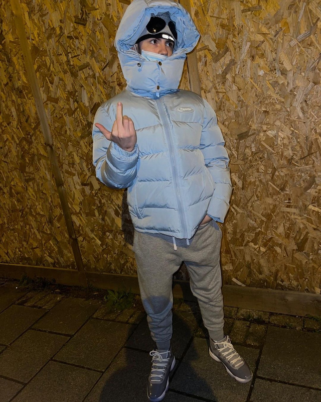 293¥ ICE BLUE HYPERDRIVE DETACHABLE HOOD PUFFER JACKET | Yupoo - Image 28