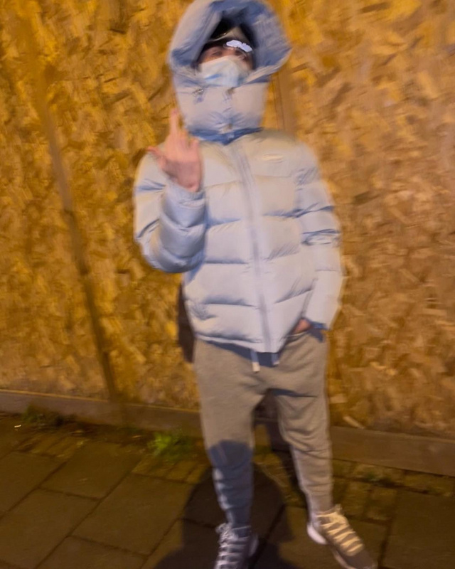 293¥ ICE BLUE HYPERDRIVE DETACHABLE HOOD PUFFER JACKET | Yupoo - Image 29