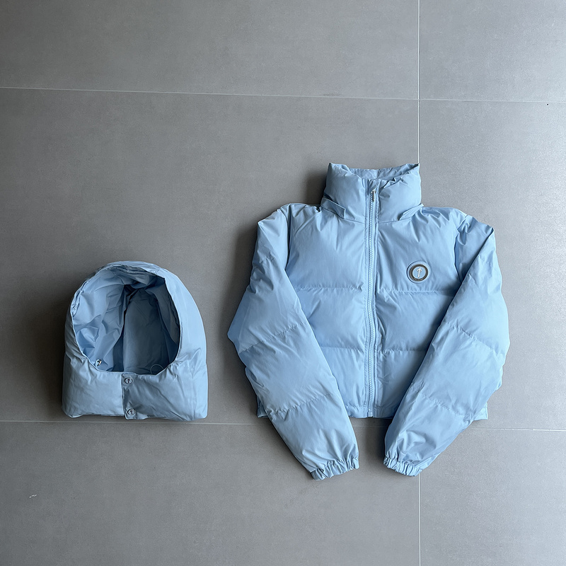 252¥ womens irongate detachable hooded puffer - baby blue | Yupoo - Image 7