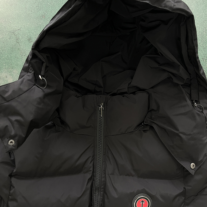 293¥ DETACHABLE HOODED PUFFER JACKET-Black Red | Yupoo - Image 14