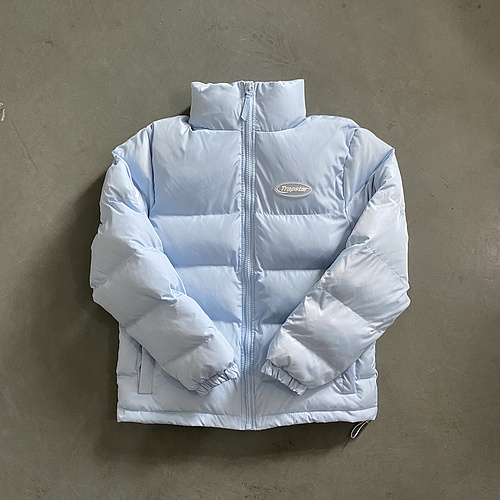 272¥ HYPERDRIVE PUFFER JACKET-ice blue 