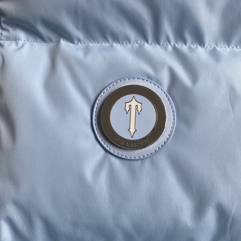 293¥  DETACHABLE HOODED PUFFER JACKET - ICE BLUE | Yupoo - Image 11