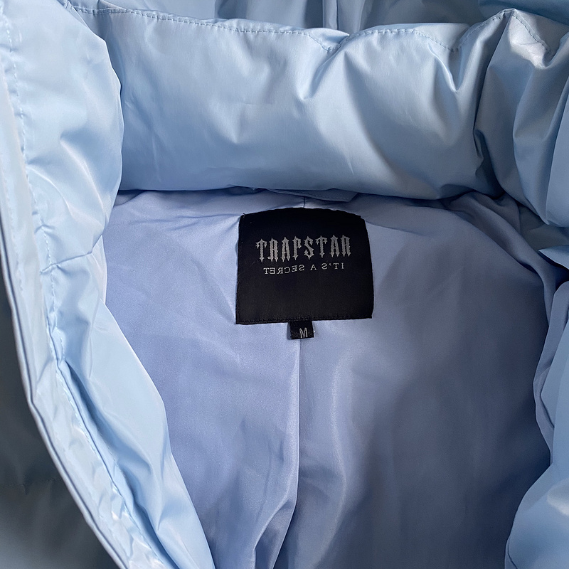293¥  DETACHABLE HOODED PUFFER JACKET - ICE BLUE | Yupoo - Image 14