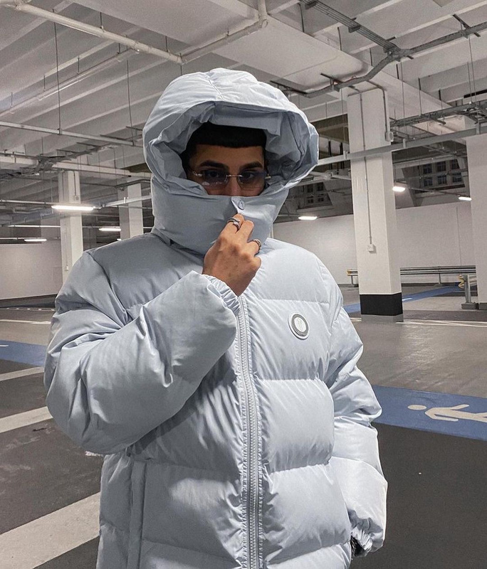 293¥  DETACHABLE HOODED PUFFER JACKET - ICE BLUE | Yupoo - Image 23