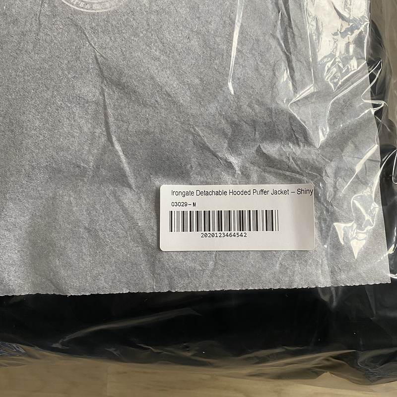 293¥  Shiny Black Irongate Jacket Detachable Hood | Yupoo - Image 6