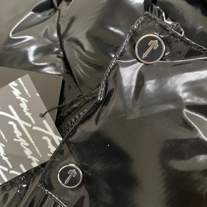 293¥  Shiny Black Irongate Jacket Detachable Hood | Yupoo - Image 15