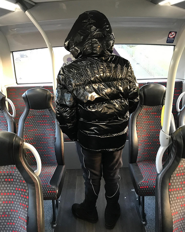 293¥  Shiny Black Irongate Jacket Detachable Hood | Yupoo - Image 34